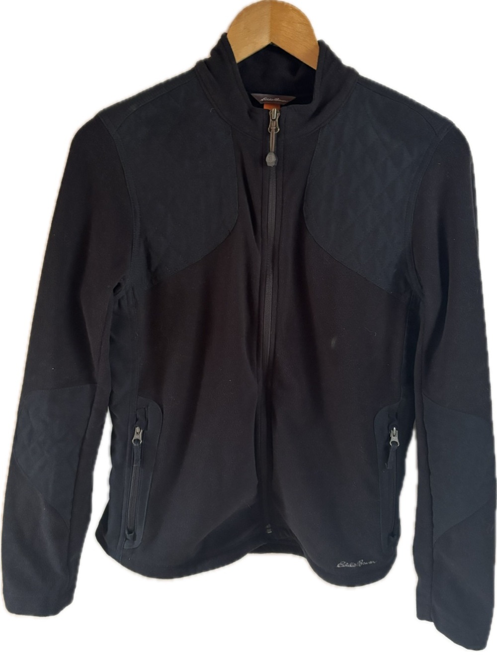 Eddie Bauer Black Women's Utility Fleece Jacket
